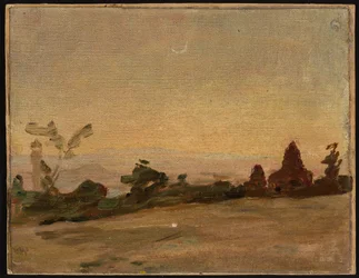 Indian Section by Moonlight. From a Journey to India