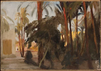 Garden - Desert Nude. From a journey to Egypt