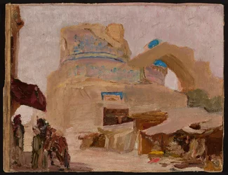 Samarkand - Bibi-Chanum, Tomb of Tamerlane