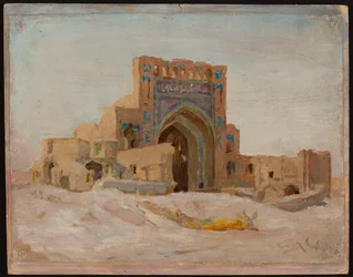 Old Persian Mosque. From a Journey to Turkestan