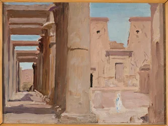 Temple. From a journey to Egypt