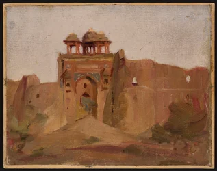 Temple. From a journey to India