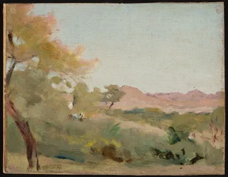 Udaipur - Indian landscape. From a journey to India
