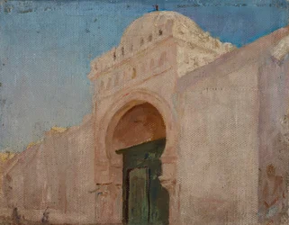 Kairouan (Entrance to the Mosque of the Barber)
