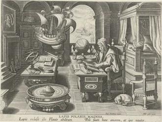 Invention of the Compass (Lapis Polaris, Magnes) (New Inventions and Discoveries) (Nova Reperta)