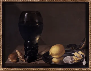 Still Life with Wine Glass