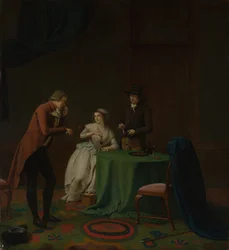 Conversation Piece The Sense of Smell, probably 1791
