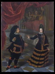 Electress Palatine Dancing with Her Husband