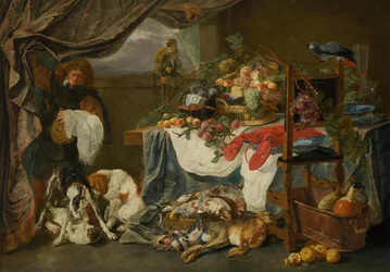 Still Life with Game and Fruit