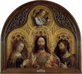 Christ between the Virgin Mary and Saint John the Baptist