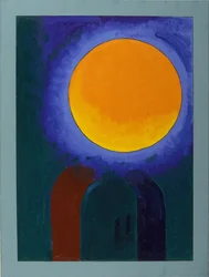 Two Musk-Rats under the Moon
