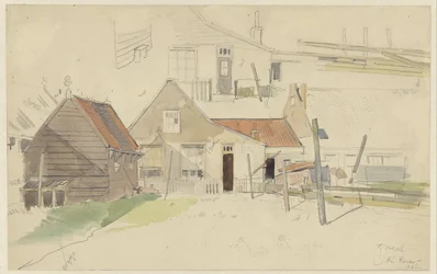 Studies of Houses in the Vinkenbuurt, Amsterdam