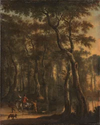 Hunters in the Woods