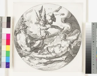 The Creation of Dry Land and the Seas, c.1589