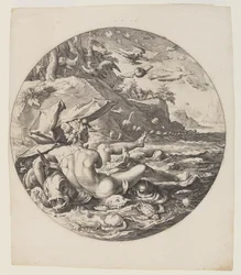 The Fifth Day (Plate 6), from Creation of the World