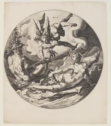 The Third Day, plate 4, from Creation of the World