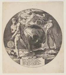 Title Page, plate 1, from Creation of the World