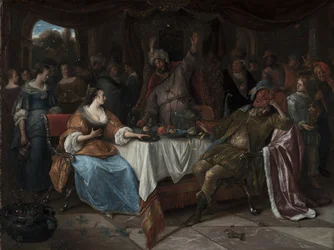 Esther, Ahasuerus, and Haman