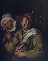 The Rommelpot: Interior with Three Figures
