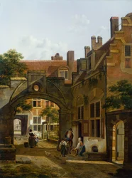 Courtyard in Utrecht