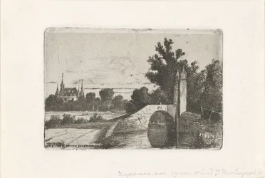 Landscape with Stone Bridge and Castle