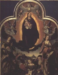 The Virgin Mary in Glory