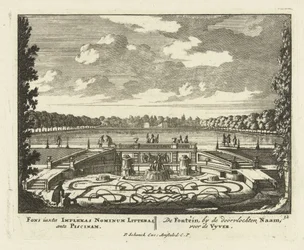 Fountain at the Large Pond in the Gardens of Paleis Het Loo, 1695-1705