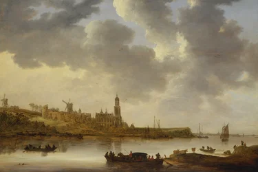 A View across the Rhine at Rhenen