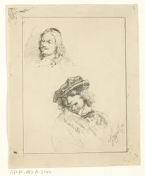 Portraits of Rembrandt and Tilmans