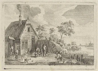 Peasants Playing Boules