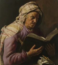 Old Woman Reading, 1626-1633