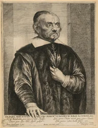 Portrait of Daniel Heinsius