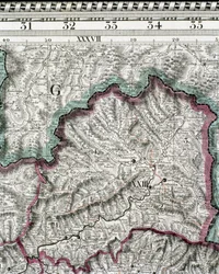 Map of the Kingdom of Hungary, Printed by Godfried
