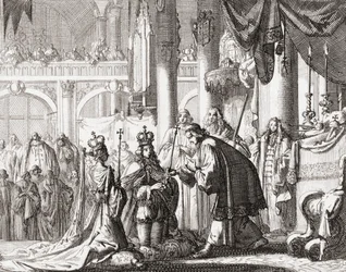 Coronation of King William III and Queen Mary II, April 11