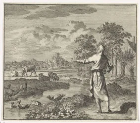 Emblem: Meadow (Landscape with Meadow)