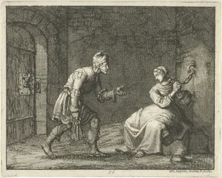 Felicitas in Prison with the Jailer