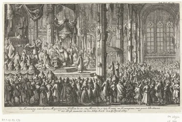 Coronation of William III, 1689