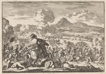 Victory of Prince Eugene over the Turks at the Tisza, 1697