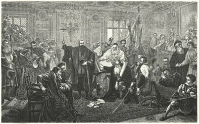 Creation of the Polish-Lithuanian Commonwealth by the Union of Lublin