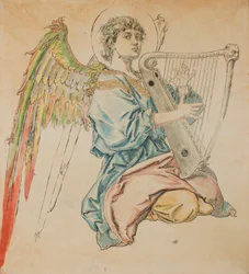 Cartoon for the polychromy of St. Mary