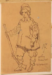 Treasure. Young Man with a Rifle.