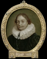 Portrait of Pierius Winsemius, Professor of Rhetoric and History in Franeker