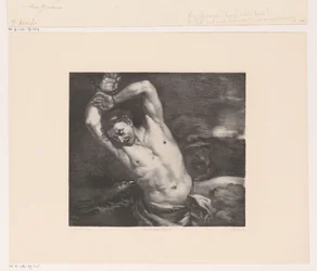 Bird of Prey Pulls the Liver from Prometheus