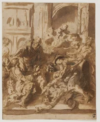 The Martyrdom of St. Erasmus (?)