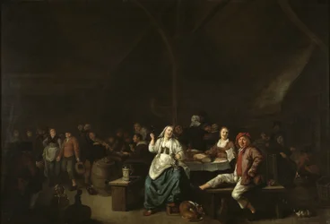 Drinking Bout in an Inn