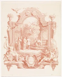 Allegorical Representation on the Occasion of the Marriage of Arnout van Citters and Sara Jacoba Ockerse