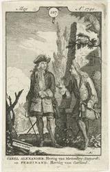 Conversation between Ferdinand Kettler and Karel Alexander