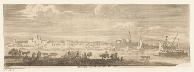 View of Nijmegen from the North