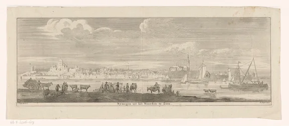 View of Nijmegen from the North