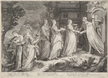 Reception of the Wise Virgins by the Bridegroom